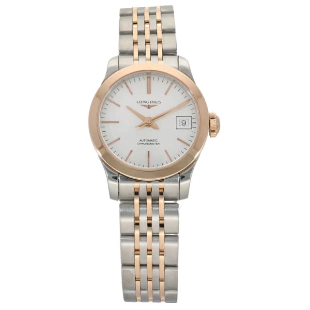 Longines Record L2.320.5 26mm Bi-Colour Watch from H&T, photo 1 of 1