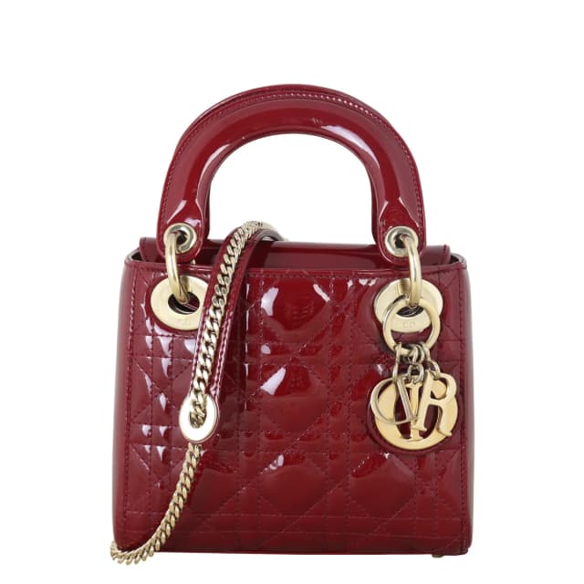 Lady Dior Mini Patent in Patent leather from Luxe.It.Fwd, photo 1 of 1