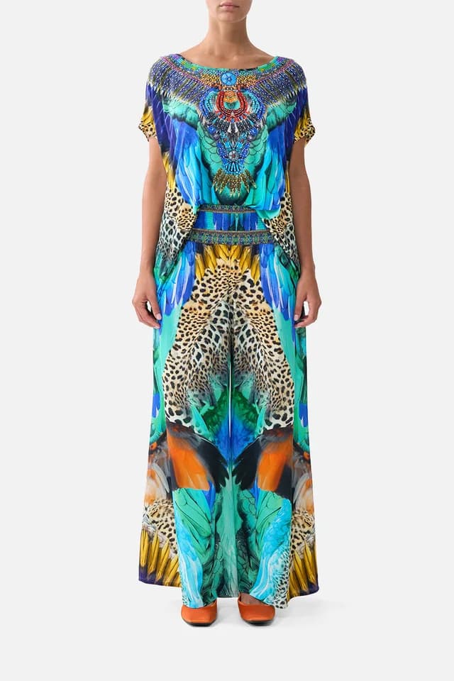Camilla eBoutique LOOSE FIT TEE JUNGLE FLIGHT, image 1 of 1 from CAMILLA