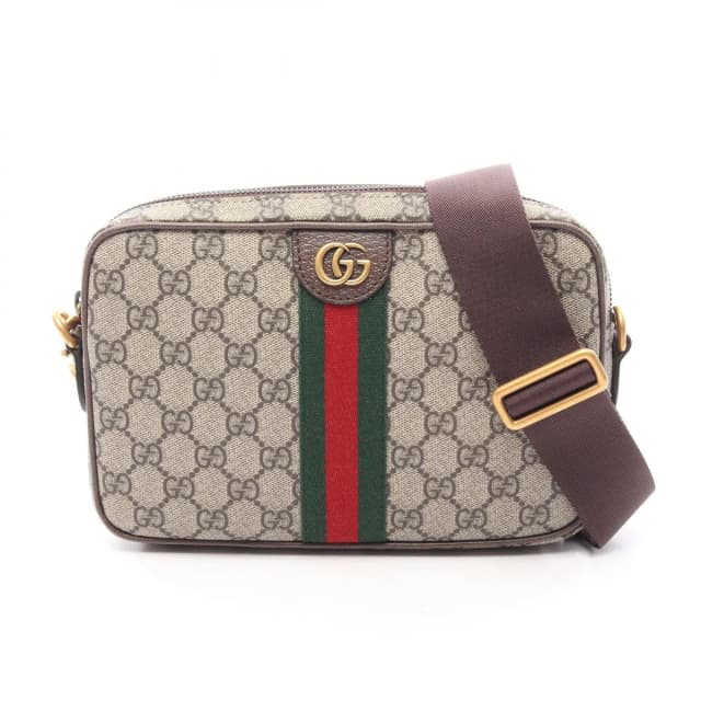 Gucci Shoulder Bag Ophidia GG Supreme Small Cross 2-Way Canvas Leather in Canvas from The Reluxe, photo 1 of 1