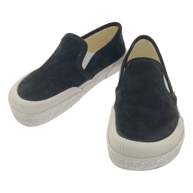 Loewe Terra Vulca Anagram Logo Slip On Sneakers Black 40 in Black from The Reluxe, photo 1 of 1