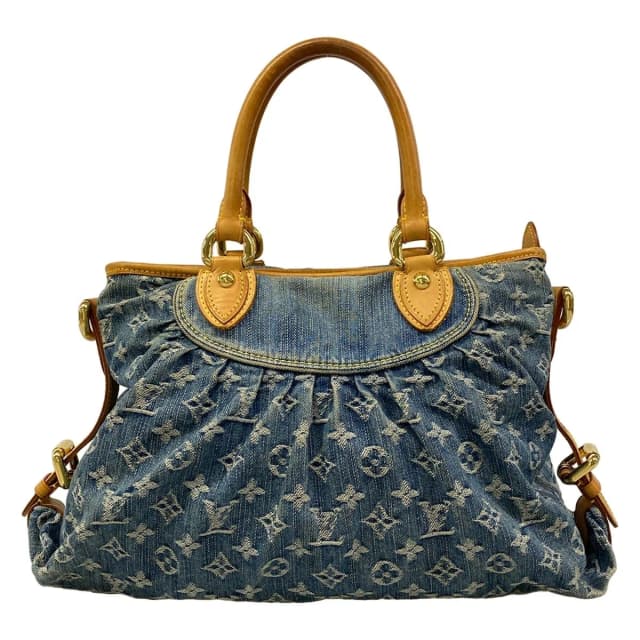 Louis Vuitton Handbag Monogram Denim Neo Cabby GM Blue in Blue Denim from The Reluxe, photo 1 of 1