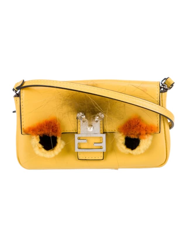 Fendi Crossbody Other bag in Yellow Suede from The RealReal, photo 1 of 1