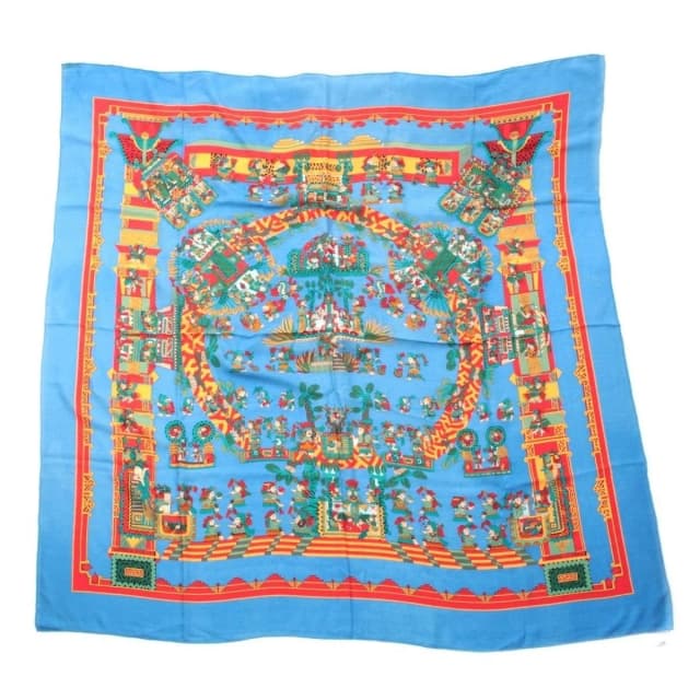 Hermès Cashmere Silk Carre Geant 140 Astres Et Soleils Celestial Bodies in Silk from The Reluxe, photo 1 of 1