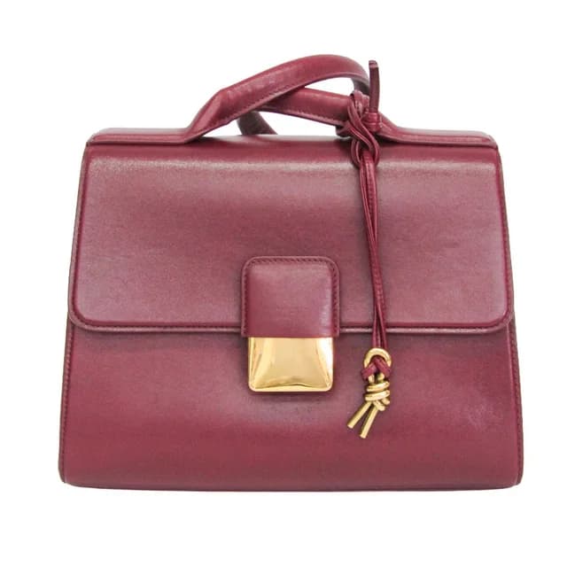 Bottega Veneta Desire Men,Women Leather Shoulder Bag Bordeaux in Bordeaux Leather from Elady, photo 1 of 1