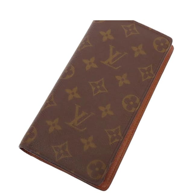 Louis Vuitton Portefeuille Brazza Brown Monogram Canvas Bifold Wallet in Brown Coated canvas from The Reluxe, photo 1 of 1
