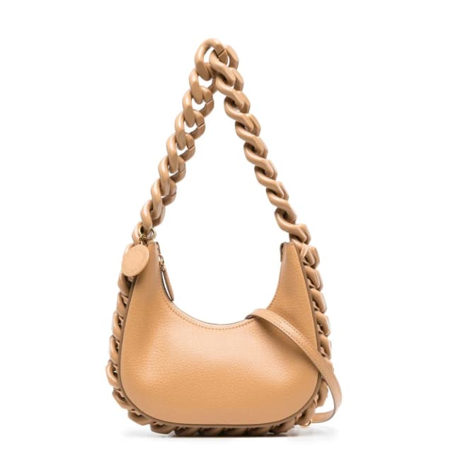 STELLA McCARTNEY Frayme Shoulder C/B Grainy Tonal, Camel, image 1 of 1 from Cultstatus