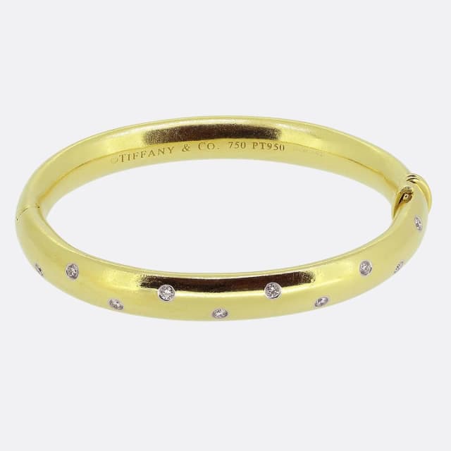 Tiffany & Co. Diamond Etoile Bangle from The Vintage Jeweller, photo 1 of 1