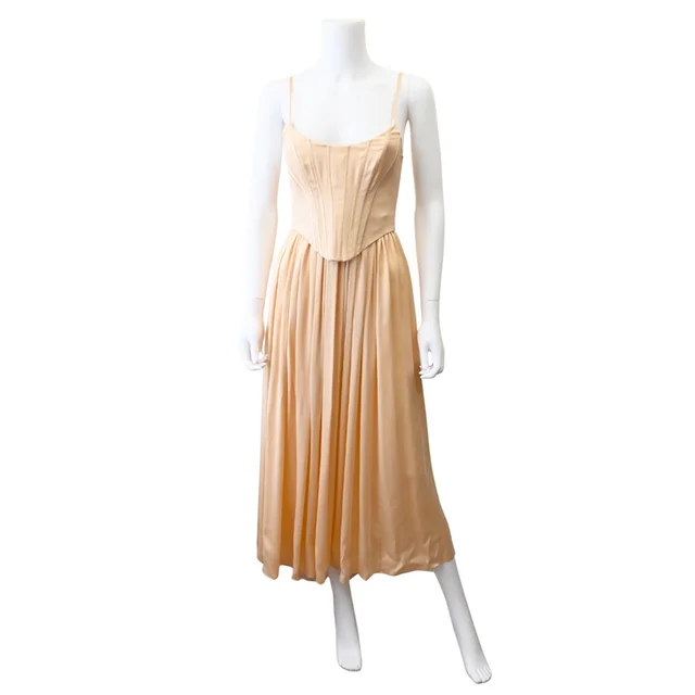 Zimmermann Silk Corset Midi Dress in Silk from Clotheshorse Anonymous, photo 1 of 1