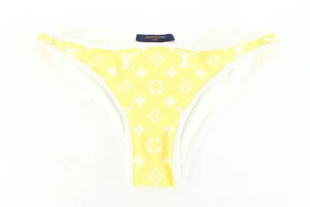 Louis Vuitton Size 34 Extra Small Yellow Monogram Bikini in Yellow from Bagriculture, photo 1 of 1