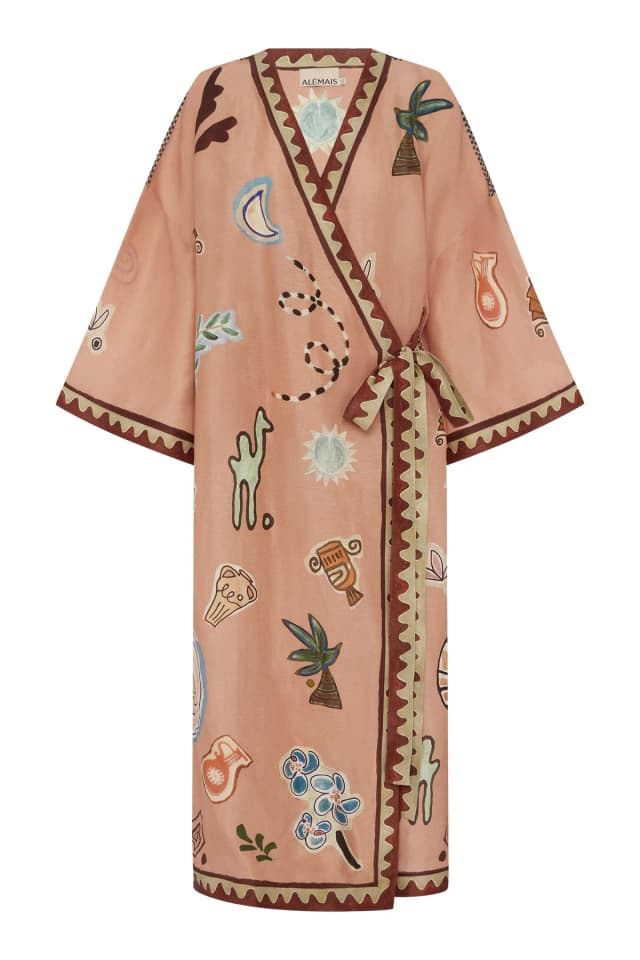 2504 - RESORT 26 LAURENCE WRAP MIDI DRESS, image 1 of 1 from Alemais
