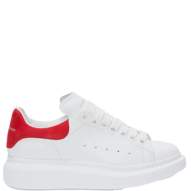 Alexander McQueen ES Sneaker Suede Tab, Crimson Red, image 1 of 1 from Cultstatus