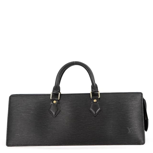 Louis Vuitton Handbag Epi Sac Triangle Bag Black in Black from The Reluxe, photo 1 of 1