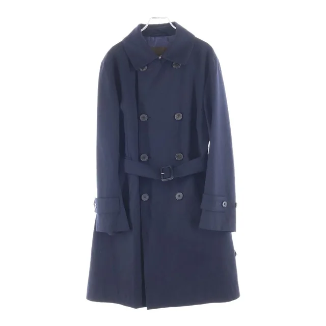 Loro Piana Mackintosh Trench Coat Wool Navy DM FK ML NB NH in Navy Wool from The Reluxe, photo 1 of 1