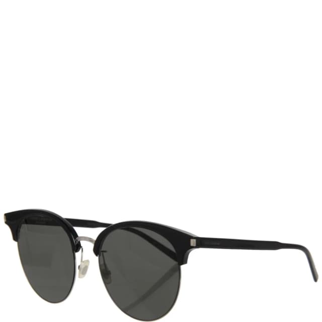 SAINT LAURENT YSL SL200 Sunglasses, Black, image 1 of 1 from Cultstatus