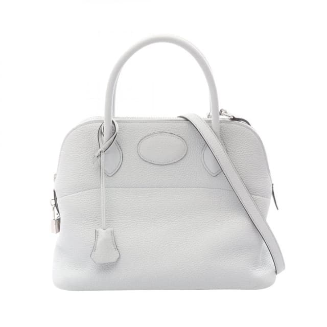 Hermès Handbag Bolide 31 Blue Perlee Leather in Blue Leather from The Reluxe, photo 1 of 1