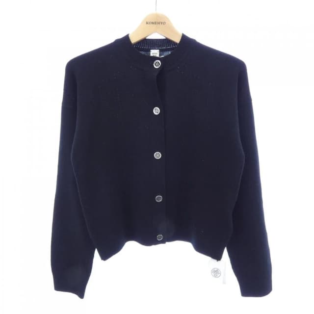 Hermès Lift Cardigan Cashmere Black Translucency in Black Cashmere from The Reluxe, photo 1 of 1