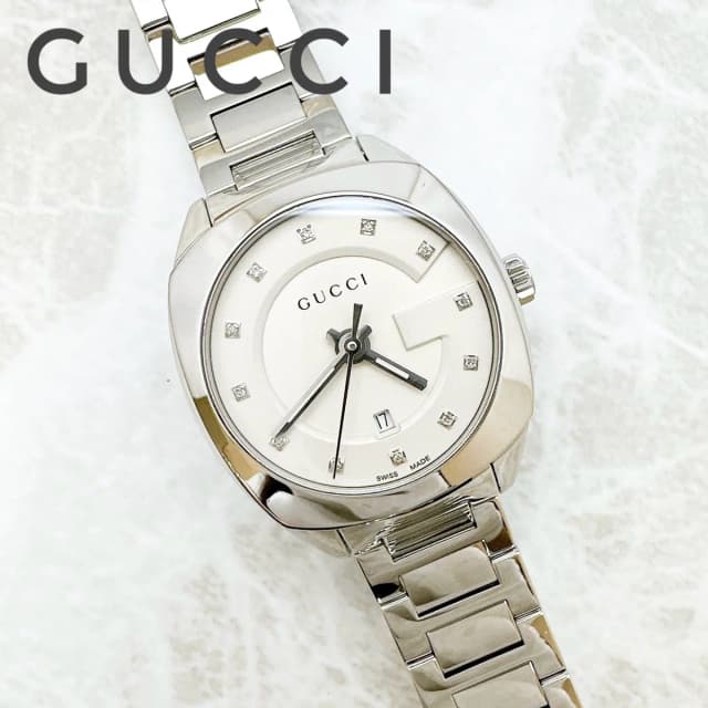 Gucci 142.5 Watch Diamond Quartz Stainless Steel 17 from The Reluxe, photo 1 of 1