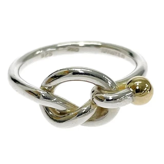 Tiffany & Co. Love Knot Ring in Silver from The Reluxe, photo 1 of 1