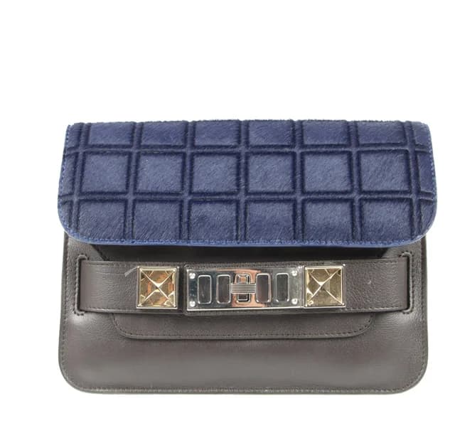 Proenza Schouler PS11 Mini Classic, Blue/Pepe, image 1 of 1 from Cultstatus