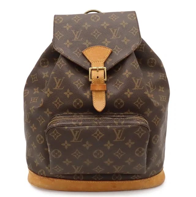 Louis Vuitton Monogram Montsouris GM Backpack Shoulder in Coated canvas from The Reluxe, photo 1 of 1