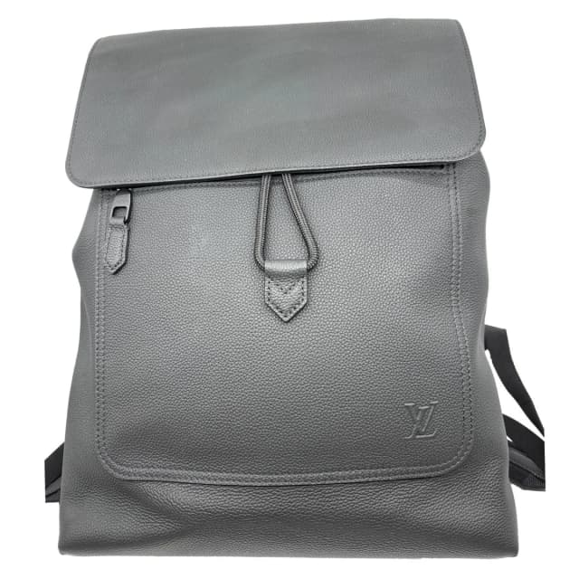 Louis Vuitton Fastline Waxy Calfskin Leather Backpack Grey in Grey Calfskin from Dallas Designer Handbags, photo 1 of 1