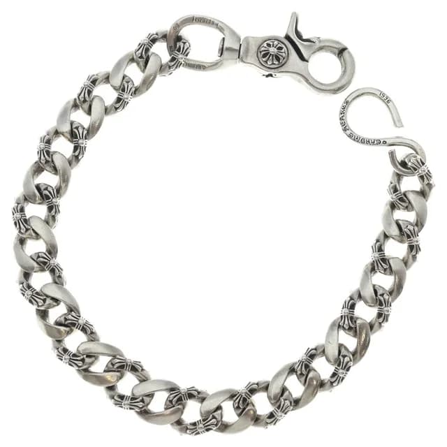 Chrome Hearts Short Fancy Bracelet Silver in Silver from The Reluxe, photo 1 of 1
