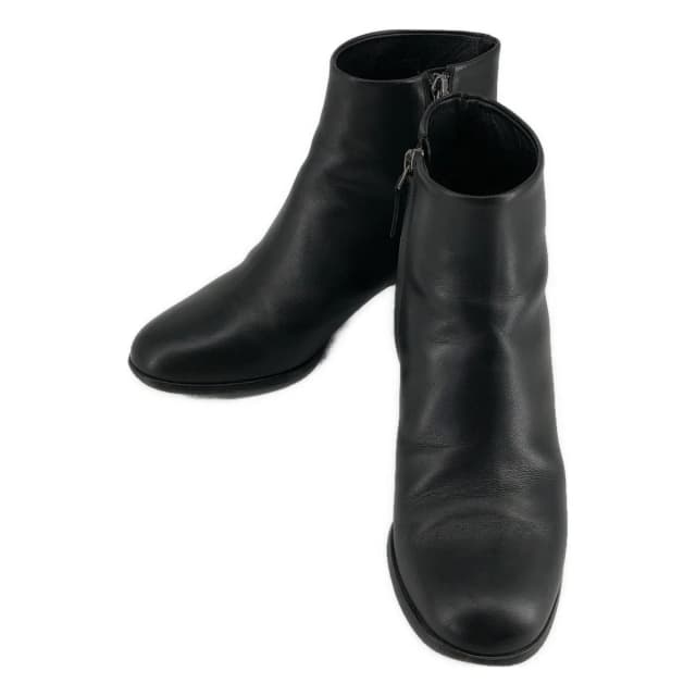 Chanel Leather CC Logo Ankle Boots 37C Black in Black Leather from The Reluxe, photo 1 of 1