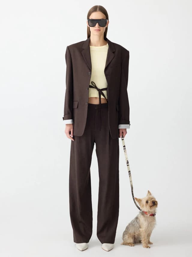 Bassike Soft Tailored Jacket, image 1 of 1 from bassike