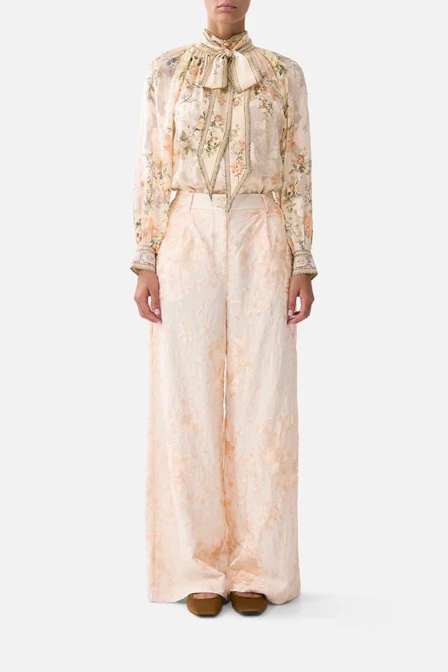 Camilla eBoutique WIDE LEG WAISTED PANT TWILIGHT IN ISTANBUL, image 1 of 1 from CAMILLA