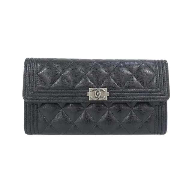 Chanel Boy Line Wallet in Caviar leather from The Reluxe, photo 1 of 1