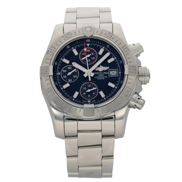 Breitling Avenger II A13381 43mm Stainless Steel Watch from H&T, photo 1 of 1