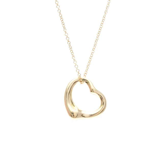 Tiffany & Co. Open Heart Necklace Pink Gold (18K) No Stone Men,Women Fashion Necklace (Pink Gold) in Pink gold Pink gold (18K) from Elady, photo 1 of 1