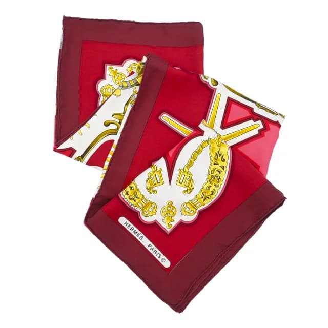 Hermès Les Eperons Silk Scarf in Silk from Clotheshorse Anonymous, photo 1 of 1