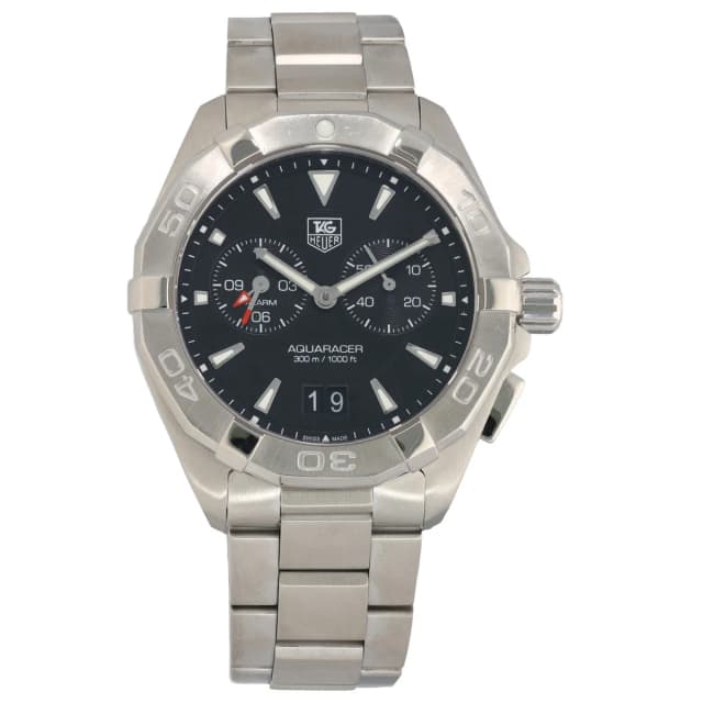 TAG Heuer Aquaracer WAY111Z 40mm Stainless Steel Watch from H&T, photo 1 of 1