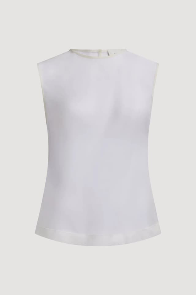 AJE Mirella Tank in IVORY, image 1 of 1 from Aje