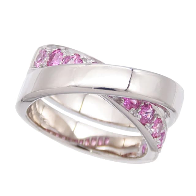 Cartier Paris Ring White Gold 18k Sapphire in White from The Reluxe, photo 1 of 1