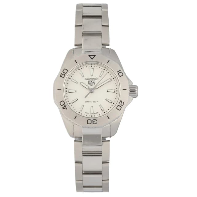 TAG Heuer Aquaracer WBP1411 30mm Stainless Steel Watch from H&T, photo 1 of 1