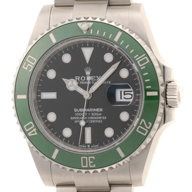 Rolex Submariner Date Watch Stainless Steel Ceramic Black Dial Automatic in Black Ceramic from The Reluxe, photo 1 of 1
