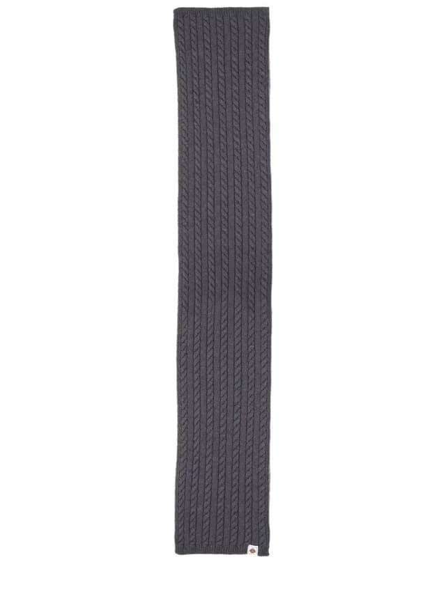 Bally Merino Wool Scarf — Gray Scarfs in Grey Wool from HEWI, photo 1 of 1