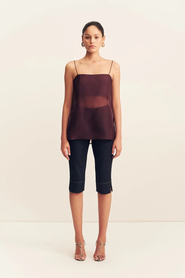 Shona Joy RUE STRETCH CAPRI JEAN, image 1 of 1 from Shona Joy