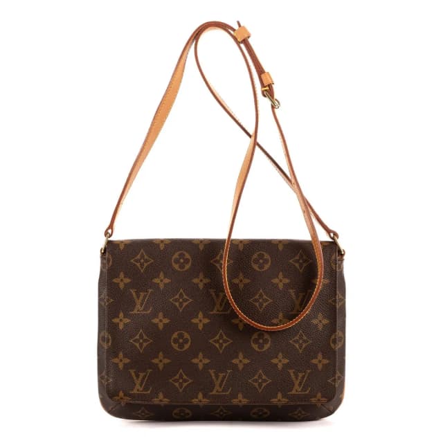 Louis Vuitton Musette Tango Brown Monogram Canvas in Brown Coated canvas from The Reluxe, photo 1 of 1