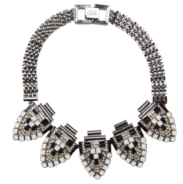 MAWI Arrow Head Crystal Necklace With Tubes, image 1 of 1 from Cultstatus