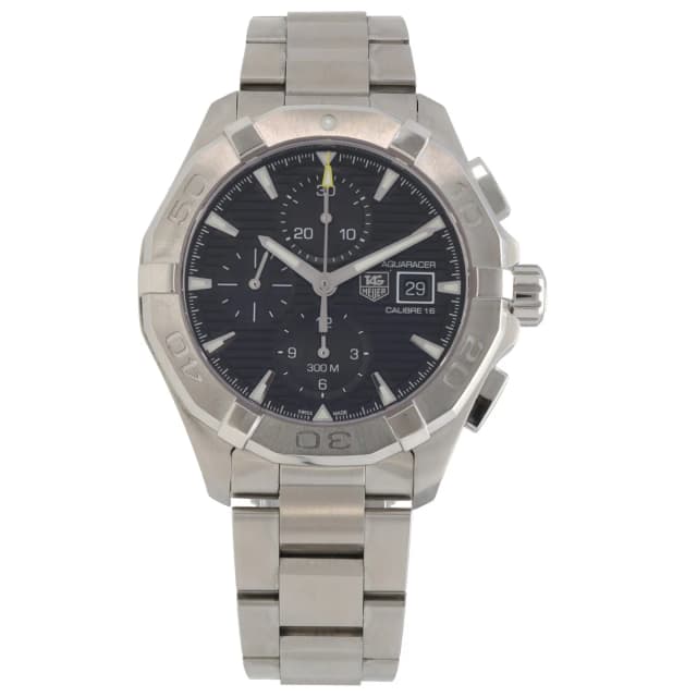 TAG Heuer Aquaracer CAY2110 43mm Stainless Steel Watch from H&T, photo 1 of 1