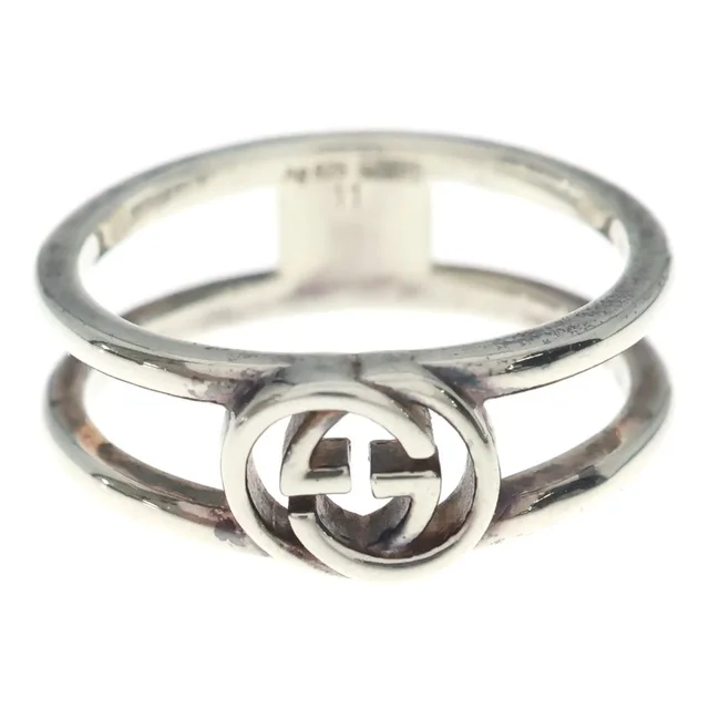 Gucci Interlocking G Ring Silver in Silver from The Reluxe, photo 1 of 1