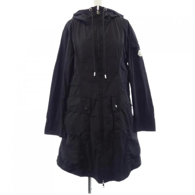 Moncler Laerte Coat Black in Black from The Reluxe, photo 1 of 1