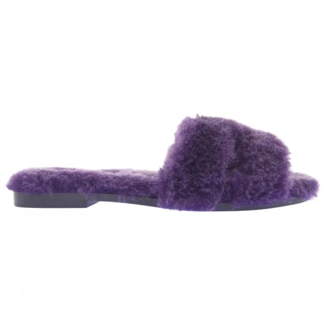 Hermès Oran Shearling Sandals from The Reluxe, photo 1 of 1