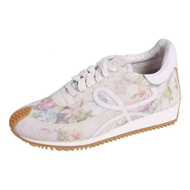 Loewe Sneakers Anagram Floral Pattern in Suede from The Reluxe, photo 1 of 1
