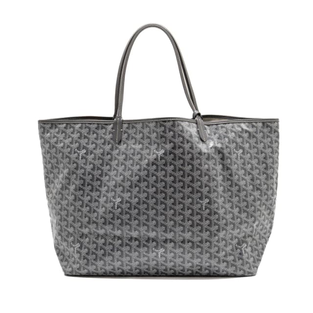 Goyard Saint Louis GM tote bag goyardine canvas / leather grey in Grey Canvas from EMIER, photo 1 of 1