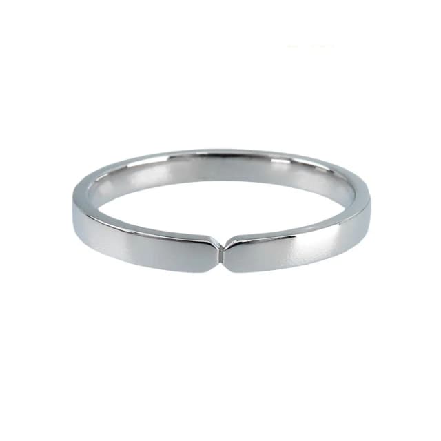 Hermès Ever Kelly Ring Platinum Wedding Marriage 58 from The Reluxe, photo 1 of 1